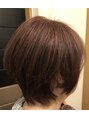 テラス 岡本店(TERRACE) 年齢問わないショートボブスタイル。
