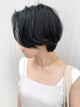 アイティー バイ アルバム 浦和店(IT by ALBUM) ハンサムショート_フォギーベージュウェーブパーマ_ba294222