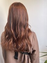 リアン(Lien)&nbsp;Lien☆オレンジベージュ×ダブルカラー×