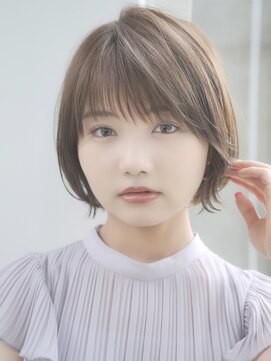 エインアンリー 表参道(AIN.ANLY.) 大人可愛い前髪あり外ハネボブ20代30代【AIN.表参道】川原大地