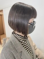 バブ バイネオリーブ(Bab by neolive)&nbsp;プツッとボブにダークアッシュ