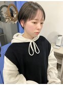 丸みショート