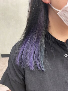 デバイス 東川口(DEVICE) イヤリングカラーバイオレット