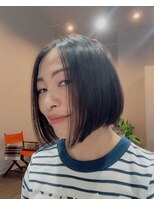 アバウトヘアーラボ(about hair labo) 前下がりボブ