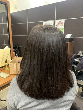 ブレス ザモール郡山店 【BLESS】40代50代人気/N.《ナチュラルブラウン》/セミロング