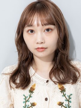 キャリコ(calico) 《30代》レイヤーロング*フレンチカジュアル*シルキーベージュ