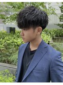 【Lond GULLMANHide】MEN'S HAIR/ツイストスパイラルパーマ