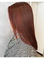 エイト ヘアサロン 渋谷本店(EIGHT) オレンジブラウン