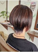 ショート、大人かわいい、ナチュラル