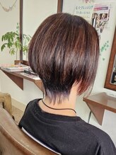 パームヘアー(Palm hair) ショート、大人かわいい、ナチュラル