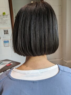 チアー ヘアリラクゼーション(cheer HAIRRELAXATION) ぱっつんボブ