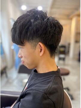 ソイクフ 高田馬場店(SOY-KUFU) MEN’S HARE アッシュブラックカルマパーマ