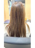 一年半任せて貰ったお客様☆髪質改善/縮毛矯正