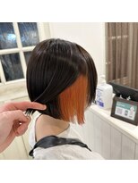 ハシゴ(hasigo.) インナーカラーオレンジ