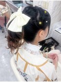 ガーリースタイル/心斎橋/ヘアメ/セットサロン