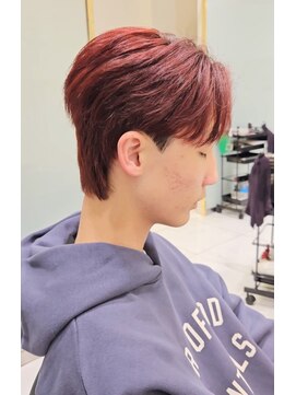 六本木美容室 白金店 ニュアンスパーマ/ダウンパーマ/マッシュ/韓国/メンズ/眉毛