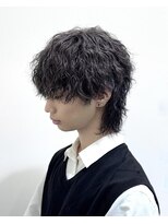 シェノン オム(CHAINON HOMME)&nbsp;波巻き×シャドウミディアムウルフ