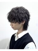 波巻き×シャドウミディアムウルフ