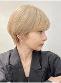 マッシュショート/ショートボブ/ハンサムショート/イルミナ