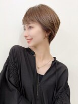 コアブラン 原宿 明治神宮前(CORE blanc) ハンサムショート／ショートカット／アッシュブラウン