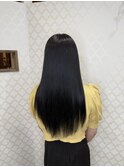 透明感ある暗めカラー