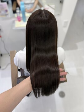 ハピネス 梅田茶屋町店(HAPPINESS) 韓国風/レイヤーカット/顔周り/顔まわり/髪質改善/ベージュ