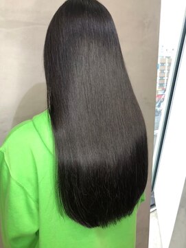 ジーナ 船橋(Zina) 髪質改善＊ロングレイヤーグレーベージュ＊美髪【Zina船橋】