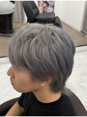 ブリーチ2回で出来るシルバーカラー