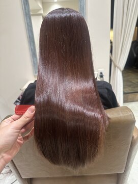 フレーム へアアンドトリートメント 天王寺北口店(FRAME) ツヤツヤ水素カラー