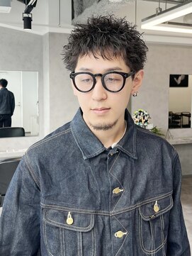 ネクストメンズ 表参道(NEXT men's) MEN’S HAIR/サーフカール/刈り上げセンターパート/渋谷