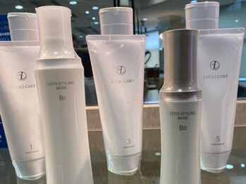 オレンジポップ 船堀店(ORANGE POP)の写真/COTAトリートメントで髪質改善＊内部から潤う理想のツヤ髪へ。今までにない指通りを実感☆[船堀]