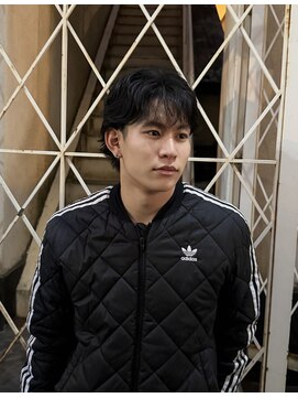 /癖毛活かしスタイル　/癖毛活かしパーマ　/簡単セット　/無造作