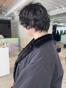 エニイ(ANY) 小顔/ココアベージュ/黒髪/オリーブグレー/【千葉／パーマ】