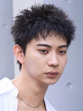 レタッチバイフィフス(RETOUCH by fifth) 原宿メンズパーマルーズショートアクティブショートツイスパ緩め