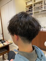 オカヤマヘアー(Okayama Hair) ゆるめスパイラル&刈り上げ