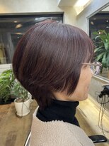 ヘアアンドメイク アリス(hair&make ALICE produce by COLT)&nbsp;ショート　ボブ　レイヤー　イノア