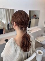シュエット 横浜関内店(Chouette) ローポニーアレンジ