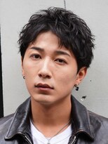 レタッチ バイ フィフス 銀座(RETOUCH by fifth) 銀座ルーズショートパーマアクティブショートピンパーマ刈り上げ