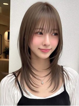 ネハス ナガオカ(nehus.nagaoka) レイヤーカット/ウルフカット/ブリーチーカラー/ダブルカラー