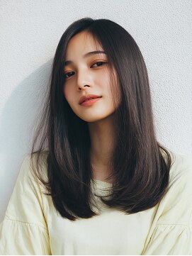 ロディーナ 大口 新子安(rodina) ミルクティーブロンド/ダークブルー/デジタルパーマ/大口新子安