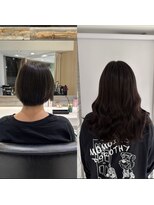 リゼル シブヤ(RISEL SHIBUYA) エクステ90本でショートからロングヘアに!