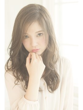 アドラーブル はなみずき店(adorable) 【adorable】外国人風透明感☆ベージュ×フレアウェーブ