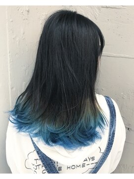 バンクスヘアー(BANK'S HAIR) point blue color