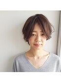 ちょこっとパーマショート