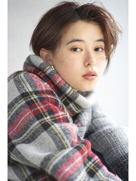 ビビト(bibito) 前髪長めのショートボブ