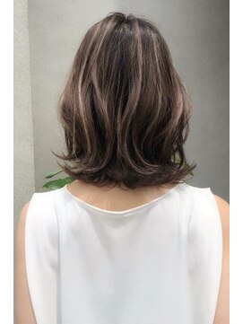 ネックス 表参道本店(nex) 【nex表参道】フォギーベージュ　上品なハイライト