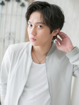 メンズヘア ビーセカンド 草加店(MENS HAIR B-2) ビジネスでも◎ワイルドアップバングG