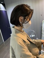 バロウ(BURROW)&nbsp;お客様スナップ　耳掛けボブ