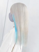 プネル(punel)&nbsp;ホワイト×シルキーブルー