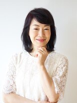 えがお美容室&nbsp;【えがお美容室】50代60代に人気☆大人エレガントミディアム
